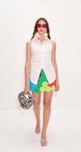 Simon Miller INNA SLEEVELESS POPLIN TOP at Romi Boutique