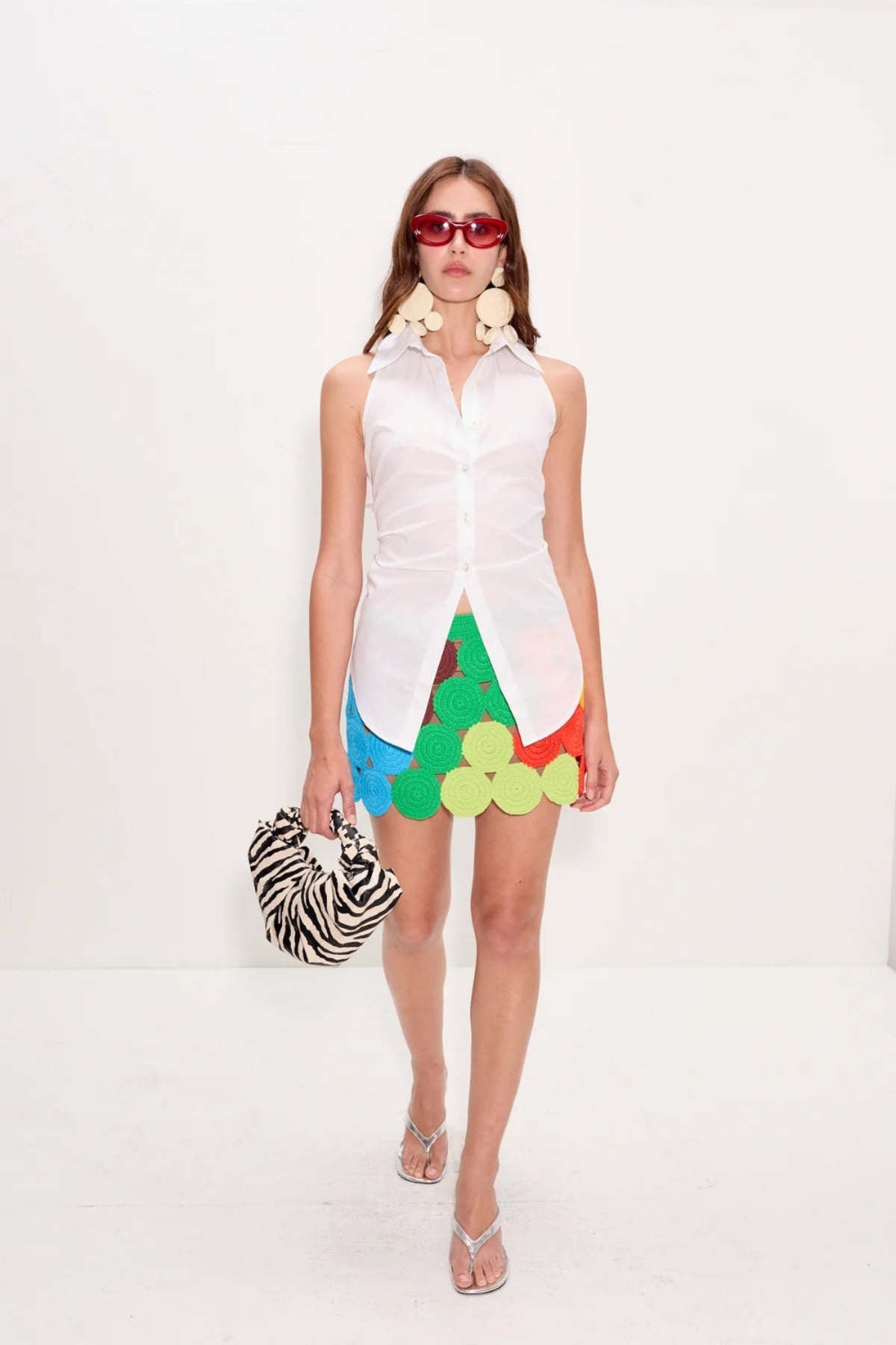 Simon Miller INNA SLEEVELESS POPLIN TOP at Romi Boutique