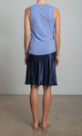 Pharaoh Ani Skirt in Vintage Satin at Romi Boutique