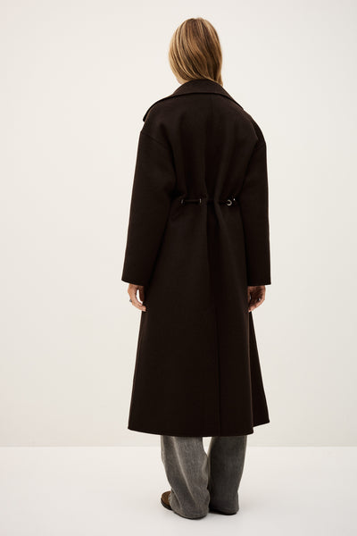 KATE COAT IN CHOCOLAT