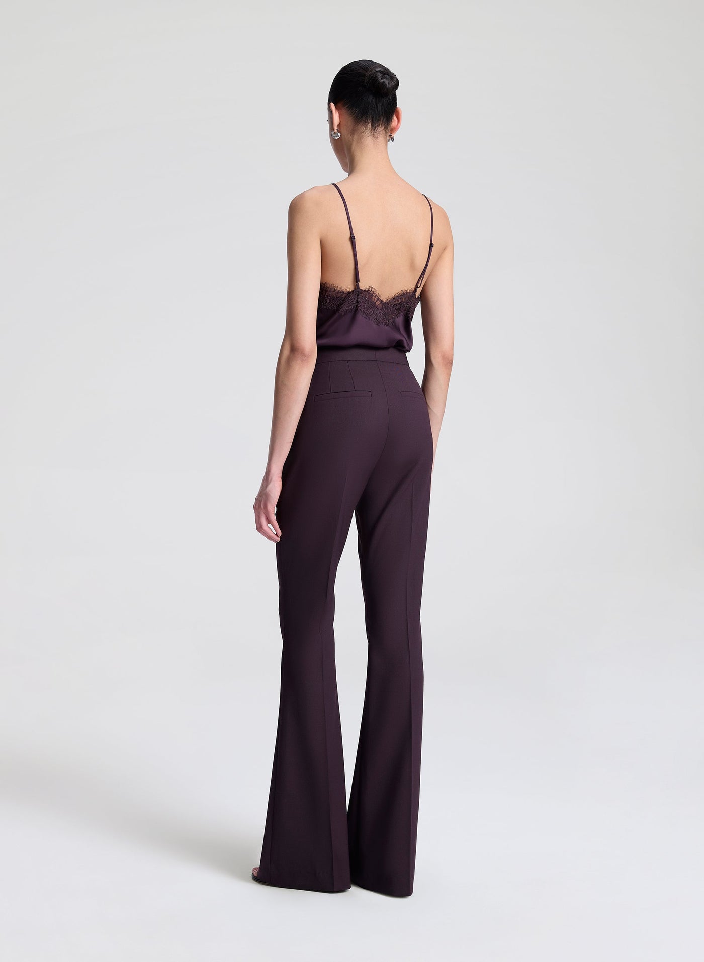 PRESLEY CAMISOLE TOP IN DEEP PLUM