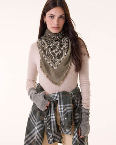 BANDANA HACHIKO IN MARL KHAKI