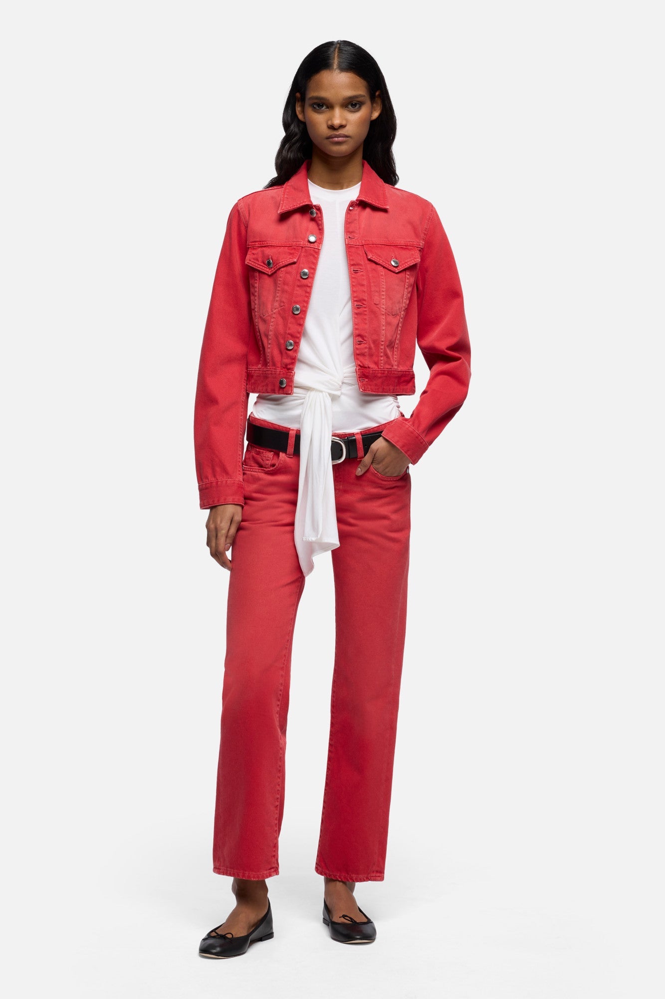 Low Cigarette Pants