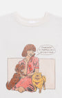 Re/Done 50S BOXY TEE PUPPIES at Romi Boutique