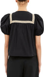 Ulla Johnson Lia Puff Sleeve Top at Romi Boutique