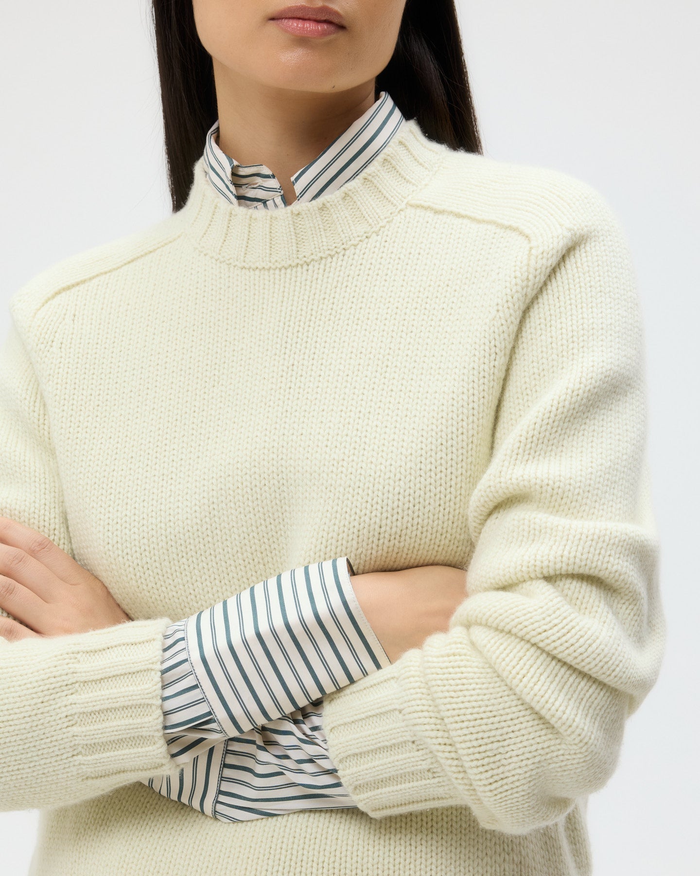 TWP NEW JILL CASHMERE CREWNECK at Romi Boutique