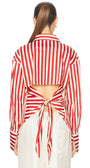 SIMON MILLER LOCH POPLIN BUTTON UP at Romi Boutique
