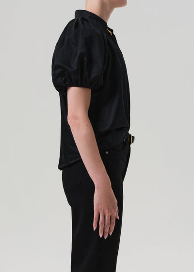 LEILA BLOUSE IN BLACK