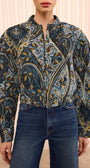 Ulla Johnson Yara Silk Jacket at Romi Boutique