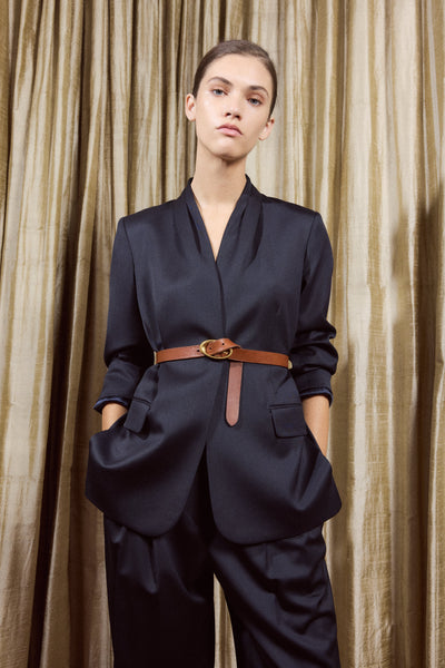 NEW DINNER JACKET IN MIDNIGHT - Romi Boutique