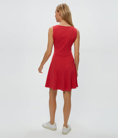 ANDY MINI SKATER DRESS IN RUMBA