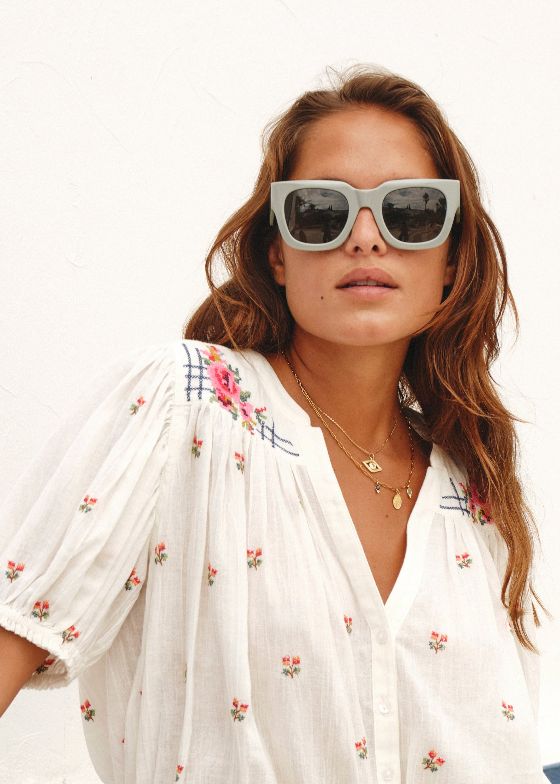 Mabe Harlie Short Sleeve Top at Romi Boutique