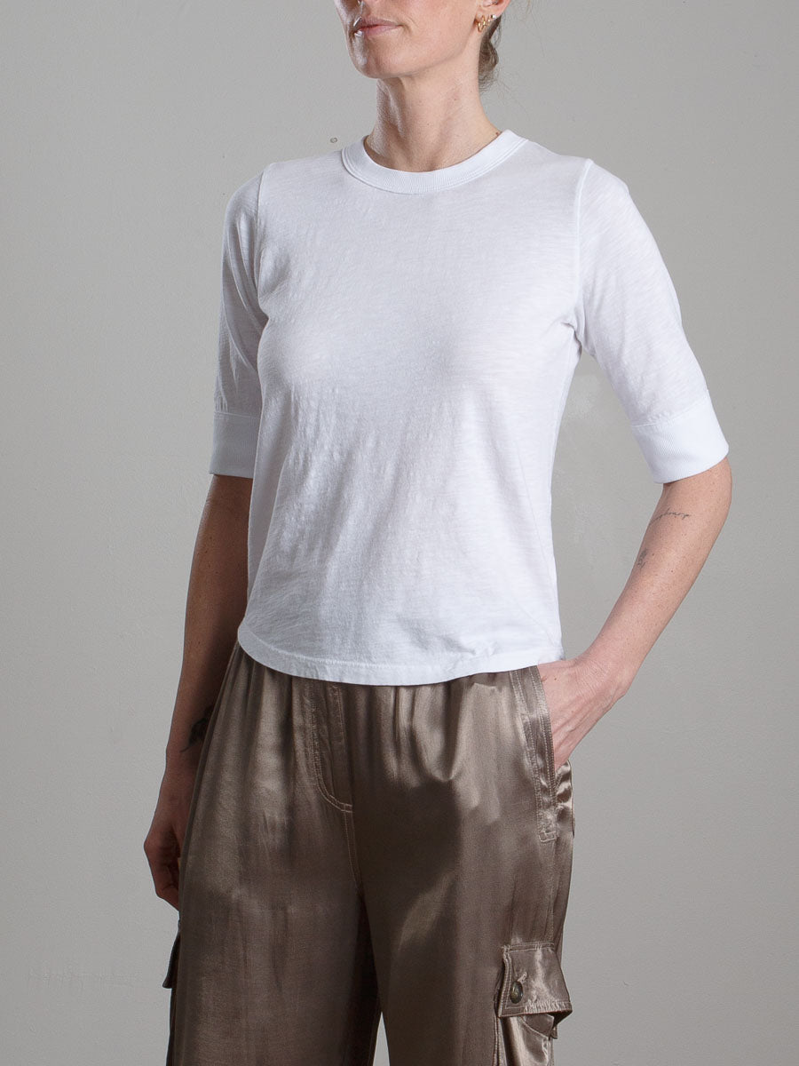Pharaoh Giada Slim Crew in Supima Slub at Romi Boutique