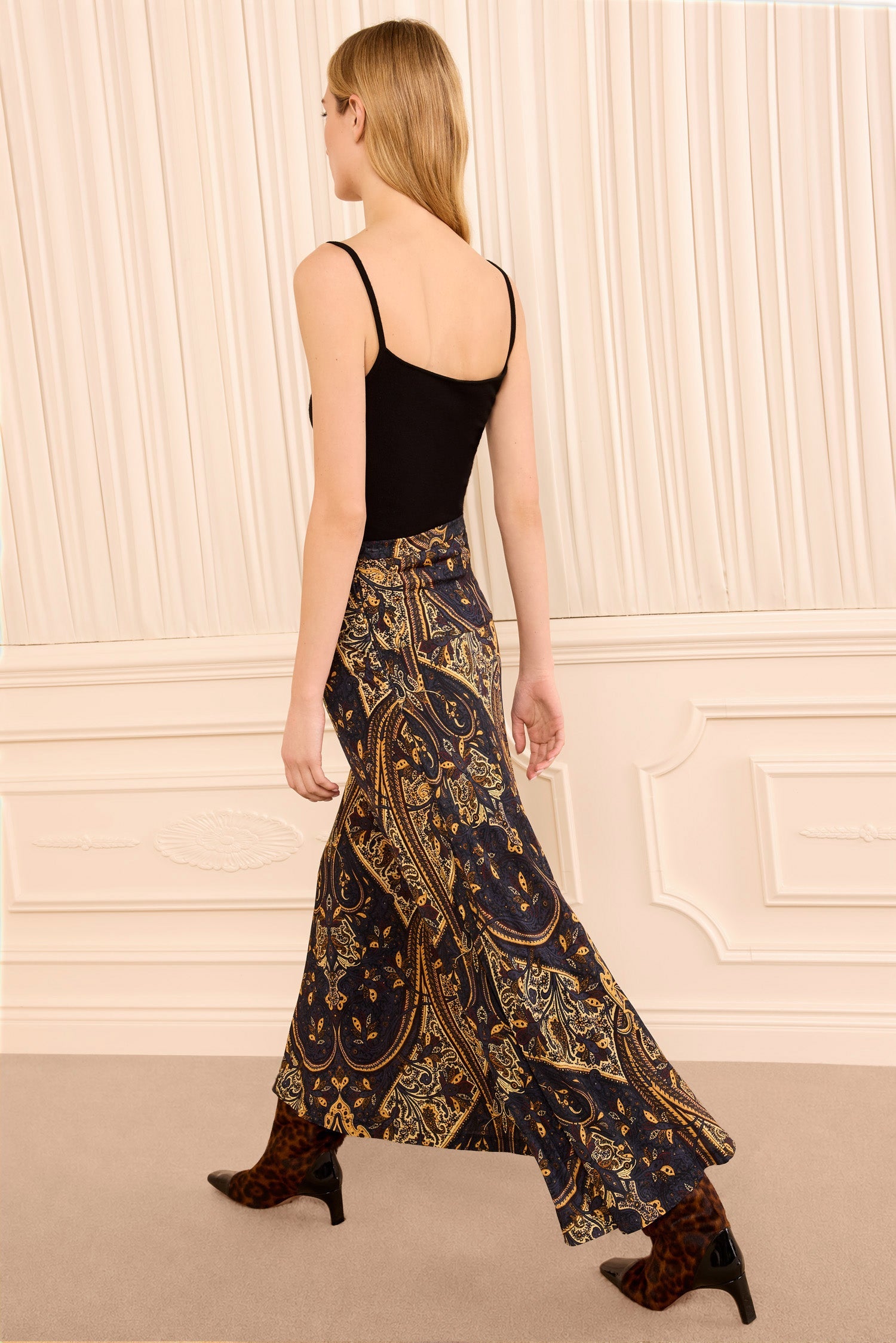 Paola Jersey Skirt