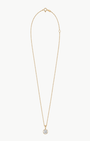 Emerson Stone Solstice Classic Bezel Diamond Necklace at Romi Boutique