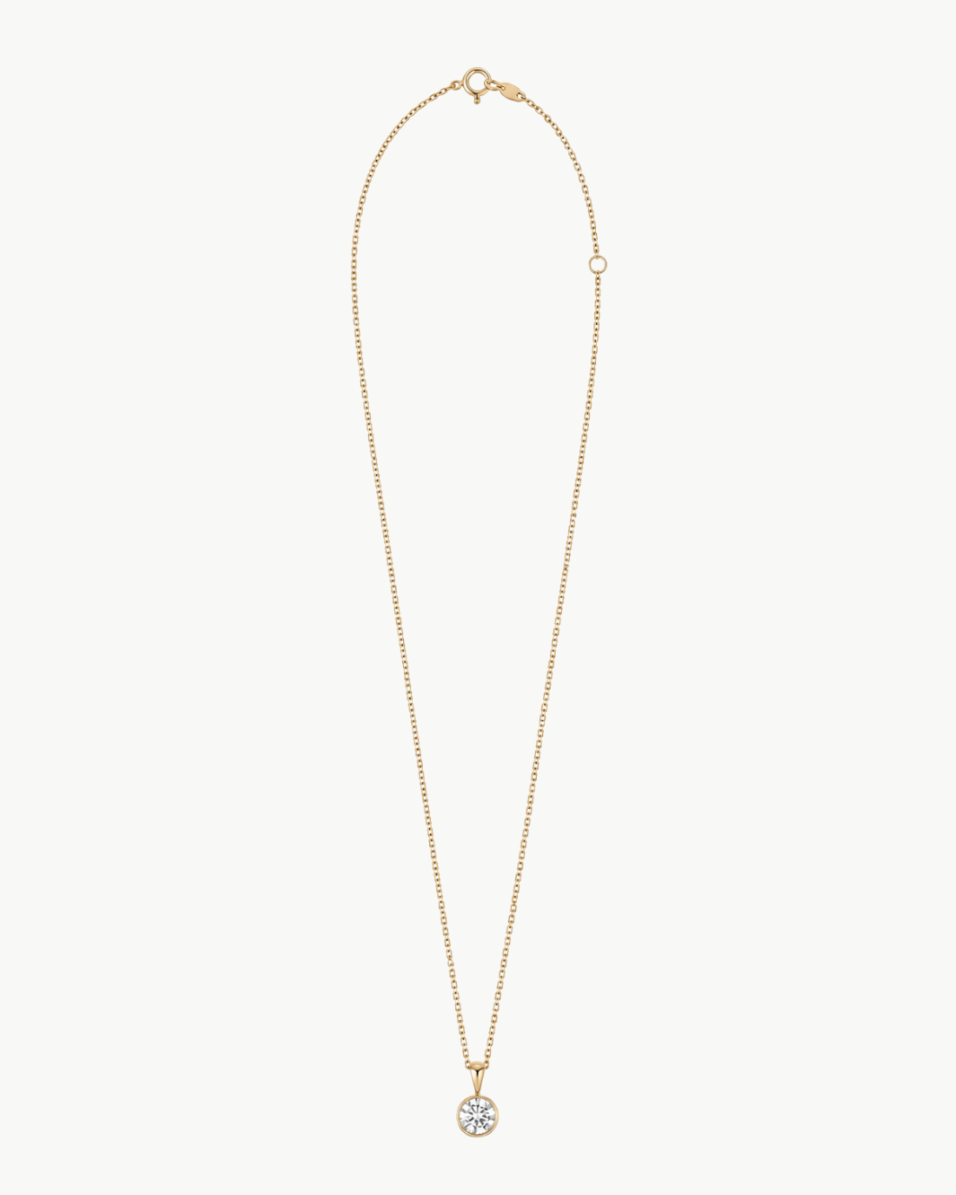 Emerson Stone Solstice Classic Bezel Diamond Necklace at Romi Boutique