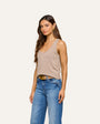 L'Agence Filou Cashmere Tank at Romi Boutique