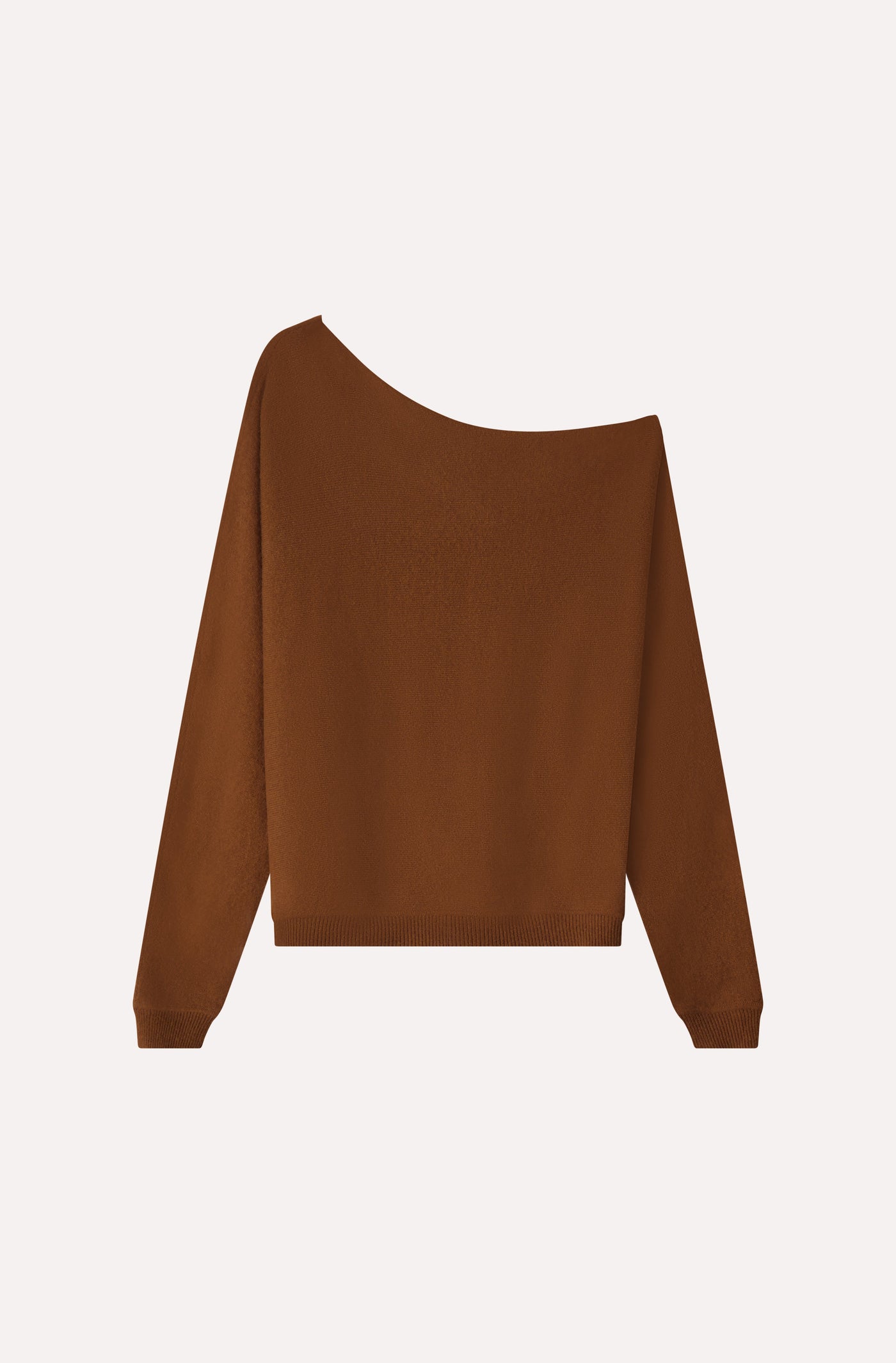 CASHMERE OFF THE SHOULDER TOP IN FOXTAIL