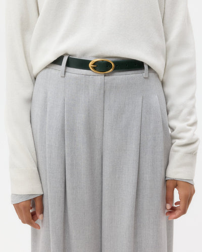 NARROW BELT IN DARK SPRUCE - Romi Boutique