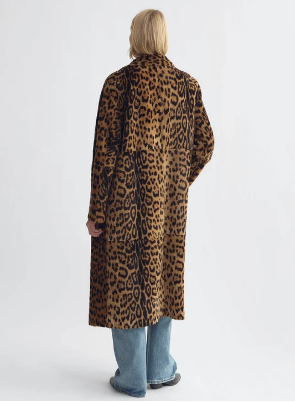 Nili Lotan Davelle Shearling Coat at Romi Boutique
