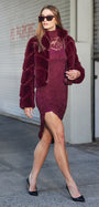 Generation Love BRIANNA FAUX FUR JACKET at Romi Boutique