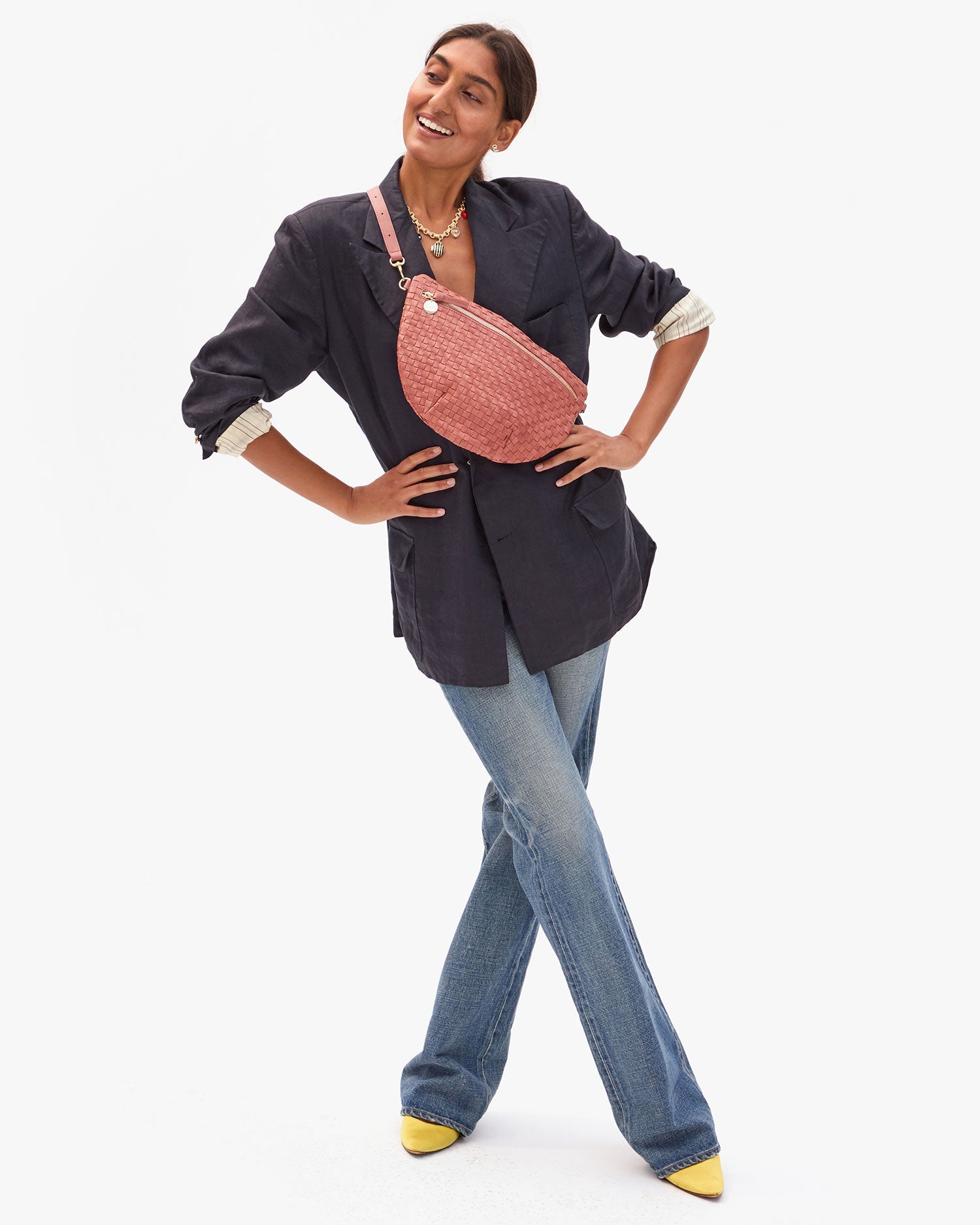 GRANDE FANNY WOVEN CHECKER