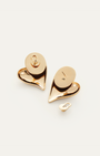 Jenny Bird Mega Art Heart Symmetrical Button Earrings at Romi Boutique