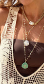 Native Gem AMULET NECKLACE at Romi Boutique