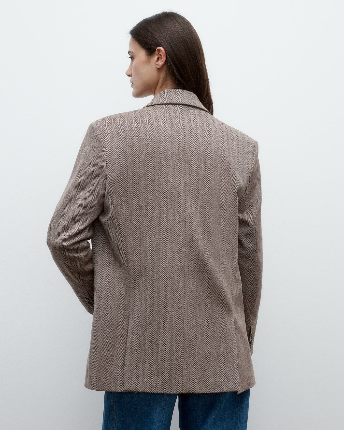 GIRL BOY GIRL BLAZER IN MUSTANG/KELP - Romi Boutique