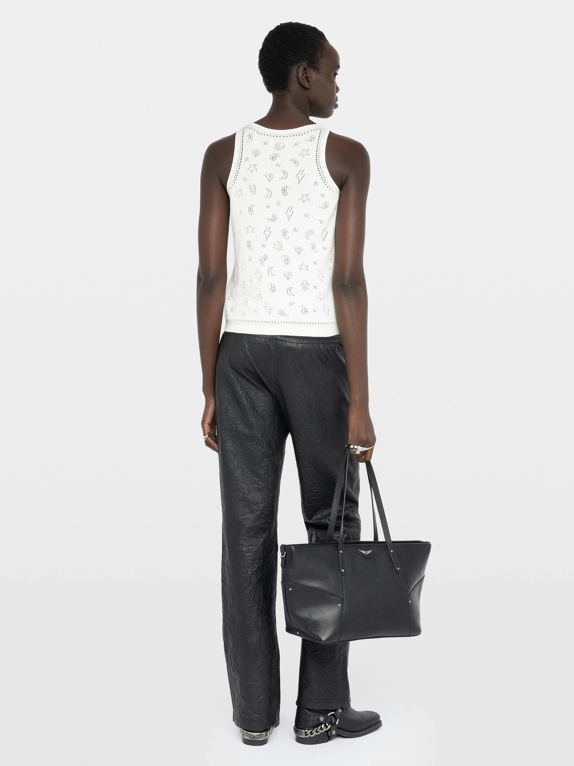 Zadig & Voltaire Jossy Bandana Tank at Romi Boutique