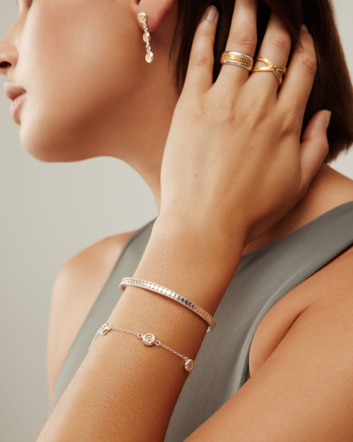 Anna Beck Classic Stacking Cuff at Romi Boutique