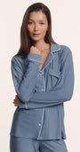 Eberjey Giselle Printed Long PJ Set at Romi Boutique
