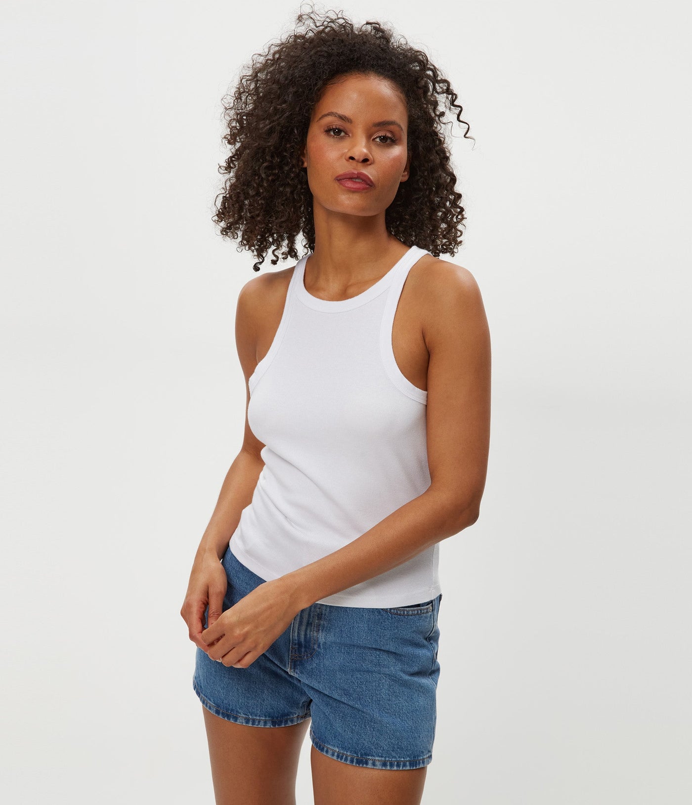 HAYES TANK IN WHITE