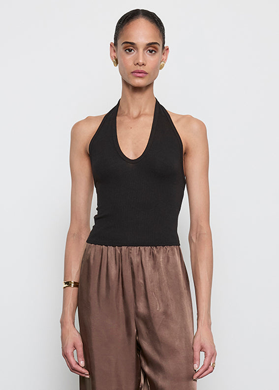 SILK RIB U HALTER