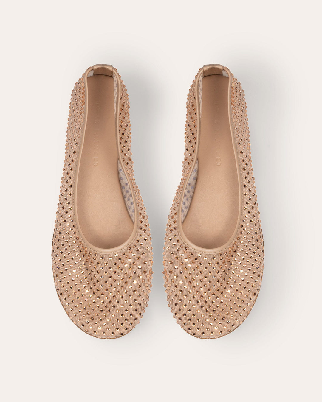 BALLA CRYSTALS FLAT IN NUDE
