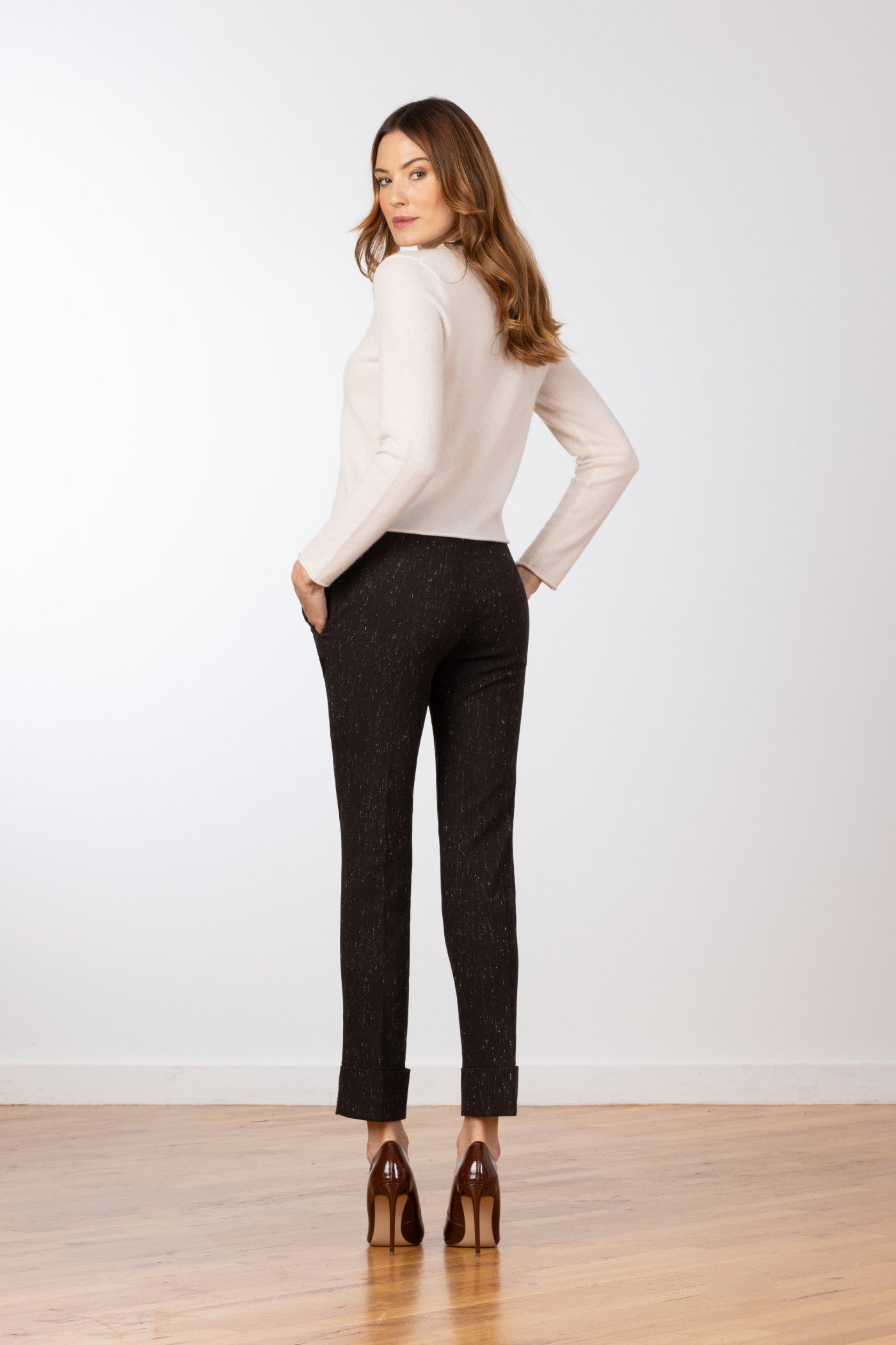Avenue Montaigne BEN BOUCLE PANT at Romi Boutique