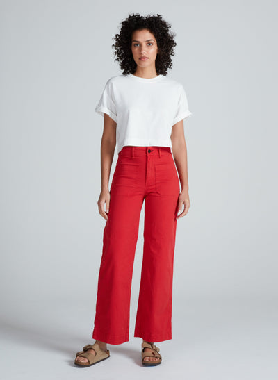 SAILOR TWILL IN LIPS RED