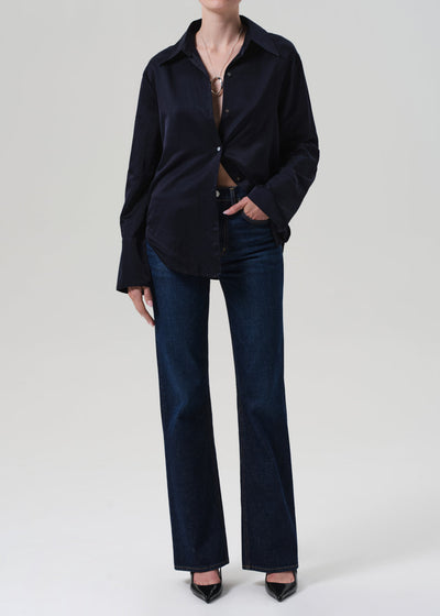 CAMILIA SHIRT IN MIDNIGHT