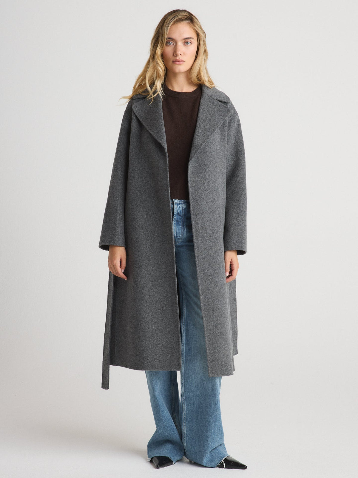 W.Cashmere Marica Robe Coat at Romi Boutique