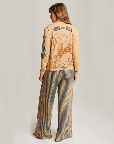SERENITY BUTTON SHIRT IN RODEO