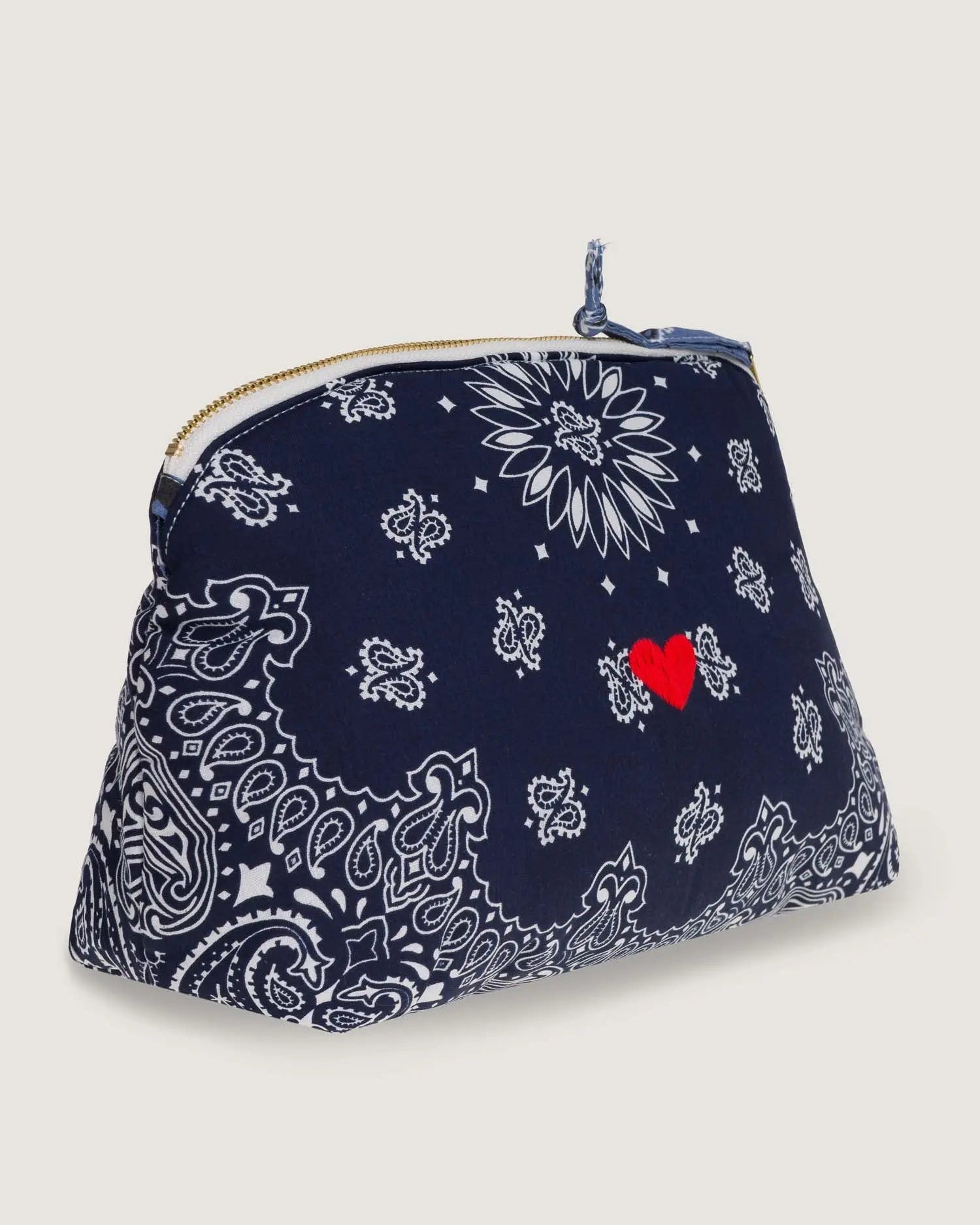 Call It By Your Name Toiletry Bag Heart at Romi Boutique