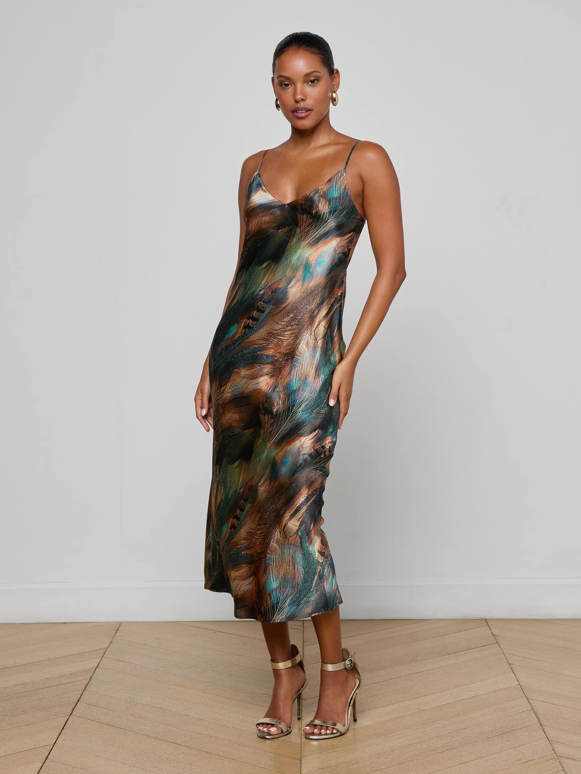 L'Agence SERIDIE SLIP DRESS at Romi Boutique