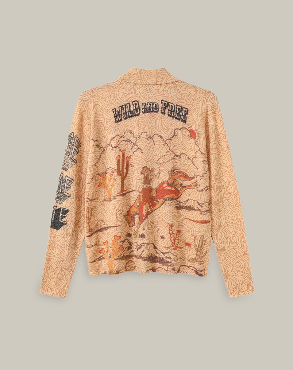 SERENITY BUTTON SHIRT IN RODEO