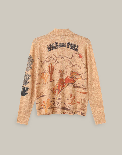 SERENITY BUTTON SHIRT IN RODEO