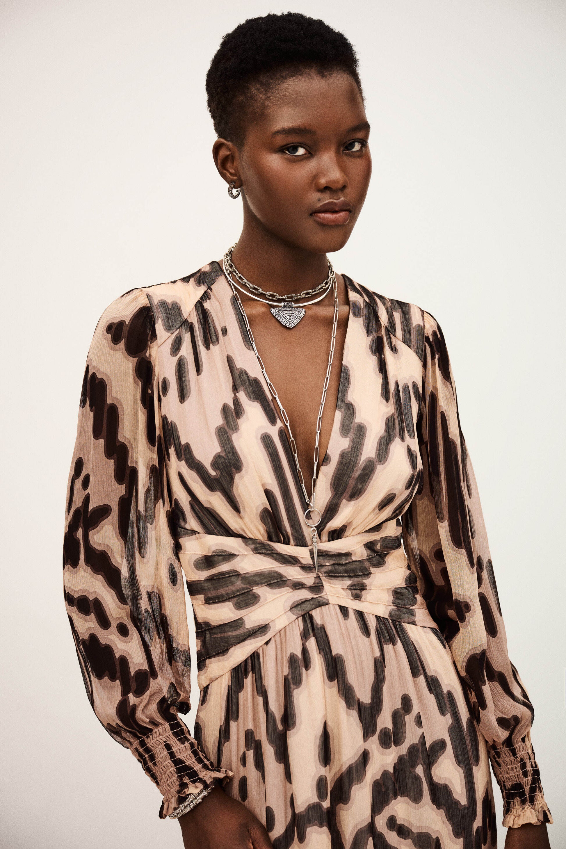 BA&SH Amor Midaxi Dress at Romi Boutique