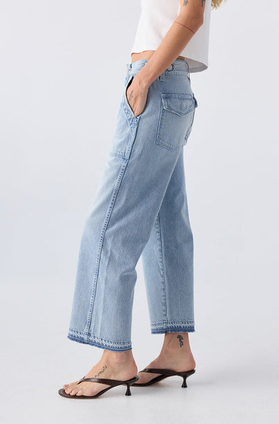 EASY ARMY SLOUCH CROP JEAN IN ENJOY