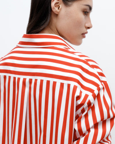 J.D. SHIRT IN RED/WHITE