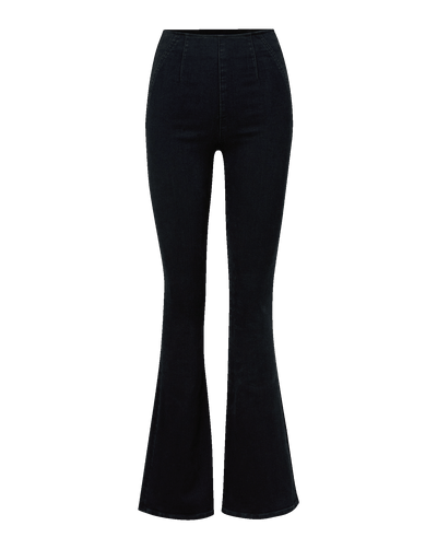 BEVERLY OFF-DUTY HIGH RISE SKINNY IN ONYX - Romi Boutique