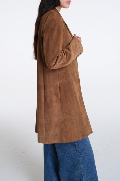 EASY CAR COAT IN MARTORA - Romi Boutique