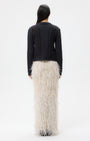 TWP Suede Cable Sweater Jacket at Romi Boutique